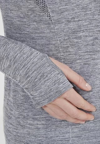 Funktionsshirt Vicki mit langem Schnitt ENDURANCE Funktionsshirt Vicki Mit Langem Schnitt 1011 Dark Grey Melange -Sloggi Shop unnamed file 1002