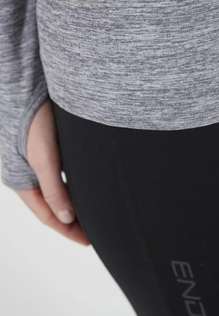 Funktionsshirt Vicki mit langem Schnitt ENDURANCE Funktionsshirt Vicki Mit Langem Schnitt 1011 Dark Grey Melange -Sloggi Shop unnamed file 1004