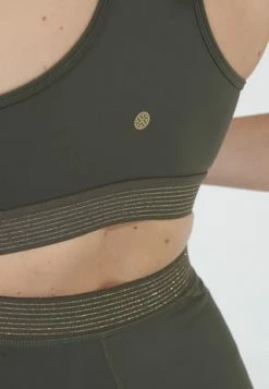 ENDURANCE ATHLECIA Sport-BH FELIZ Mit Goldbesticktem Brustband 3052 Forest Night -Sloggi Shop unnamed file 1021