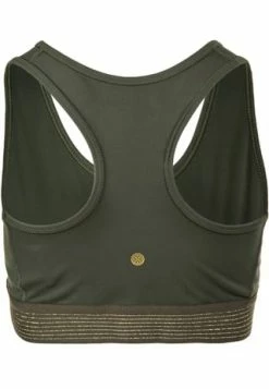 ENDURANCE ATHLECIA Sport-BH FELIZ Mit Goldbesticktem Brustband 3052 Forest Night -Sloggi Shop unnamed file 1022