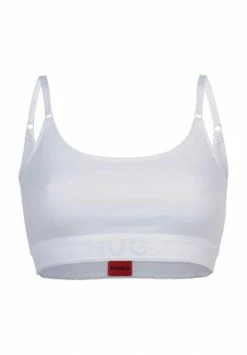 HUGO Easy Bustier, 2er-Pack, Uni, Für Damen 100 WHITE