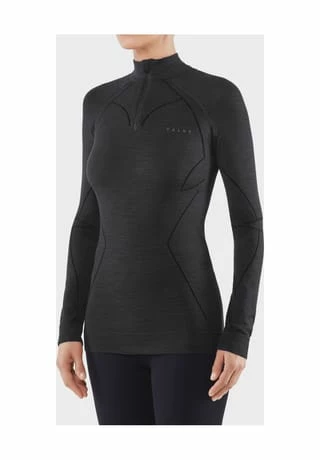 WT Zip Shirt w, 3000 BLACK, XS FALKE WT Zip Shirt W, 3000 BLACK, XS 3000 BLACK -Sloggi Shop unnamed file 1050