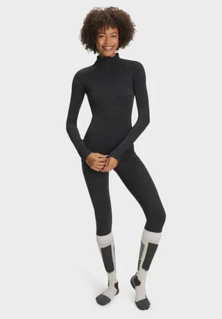 WT Zip Shirt w, 3000 BLACK, XS FALKE WT Zip Shirt W, 3000 BLACK, XS 3000 BLACK -Sloggi Shop unnamed file 1051