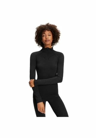 WT Zip Shirt w, 3000 BLACK, XS FALKE WT Zip Shirt W, 3000 BLACK, XS 3000 BLACK -Sloggi Shop unnamed file 1063