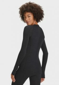 FALKE Funktions-Shirt, Hoher Merinowolle-Anteil, Uni, Für Damen 3000 BLACK 2 FALKE Funktions-Shirt, Hoher Merinowolle-Anteil, Uni, Für Damen 3000 BLACK -Sloggi Shop unnamed file 1071