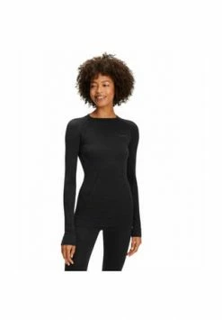 FALKE Funktions-Shirt, Hoher Merinowolle-Anteil, Uni, Für Damen 3000 BLACK 6 FALKE Funktions-Shirt, Hoher Merinowolle-Anteil, Uni, Für Damen 3000 BLACK -Sloggi Shop unnamed file 1075