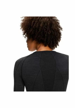 Funktions-Shirt, hoher Merinowolle-Anteil, uni, für Damen FALKE Funktions-Shirt, Hoher Merinowolle-Anteil, Uni, Für Damen 3000 BLACK -Sloggi Shop unnamed file 1085