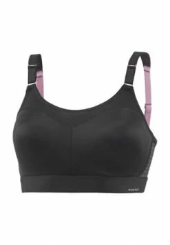 Triumph Triaction Control Lite Sport-BH, Multioptions-Träger, Für Damen Schwarz