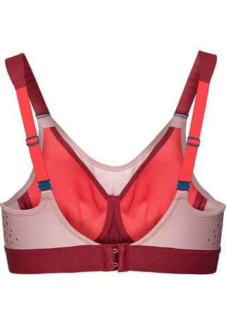 Triumph Triaction Control Lite Sport-BH, Multioptions-Träger, Für Damen Dunkelrot/ Rosa 2 Triumph Triaction Control Lite Sport-BH, Multioptions-Träger, Für Damen Dunkelrot/ Rosa – Bild 2