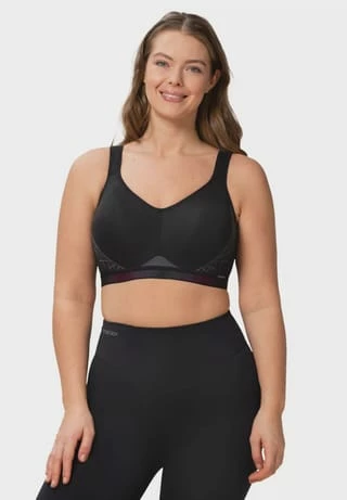Triumph Triaction Cardio Cloud Sport-BH, Multioptions-Träger, Für Damen BLACK 2 Triumph Triaction Cardio Cloud Sport-BH, Multioptions-Träger, Für Damen BLACK – Bild 2