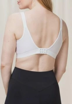 Triumph Triaction Wellness Sport-BH, Bügellos, Für Damen Weiß -Sloggi Shop unnamed file 1159