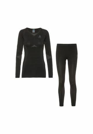 Wäscheset PERFORMANCE EVOLUTION WARM Damen Odlo Wäscheset PERFORMANCE EVOLUTION WARM Damen Black-odlo Graphite Grey -Sloggi Shop unnamed file 1306