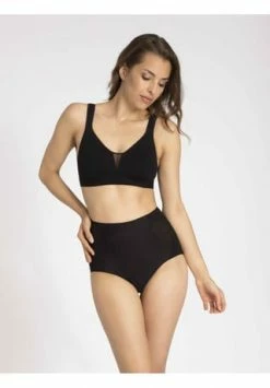 Nina Von C. Damen Wellness-BH Cotton Shape Schwarz 7 Nina Von C. Damen Wellness-BH Cotton Shape Schwarz -Sloggi Shop unnamed file 1444