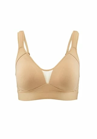 Nina Von C. Damen Wellness-BH Cotton Shape Caramel 1 Nina Von C. Damen Wellness-BH Cotton Shape Caramel