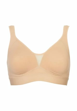 Nina Von C. Damen Wellness-BH Cotton Shape Caramel 2 Nina Von C. Damen Wellness-BH Cotton Shape Caramel – Bild 2