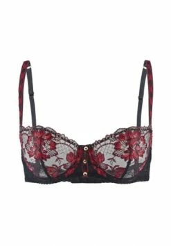 Aubade Ic Melodie DÉTÉ Balconette-BH, Spitze, Für Damen BCHE - BLACK CHERR