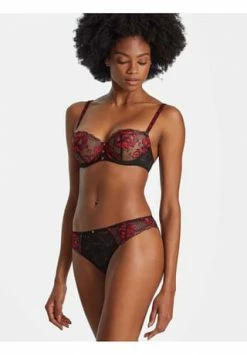 Aubade Ic Melodie DÉTÉ Balconette-BH, Spitze, Für Damen BCHE - BLACK CHERR -Sloggi Shop unnamed file 148