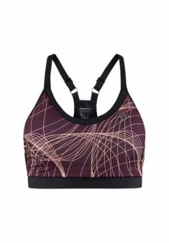 CRAFT Damen Sports-Bra W Motion Burgundy/ Bleikur