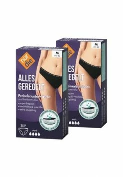 Nur Die Periodenunterwäsche Alles Geregelt Slip Stark Schwarz