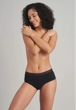 Panty "Secret Care", 2er-Pack, Menstruations-Unterhose, für Damen SCHIESSER Panty "Secret Care", 2er-Pack, Menstruations-Unterhose, Für Damen Schwarz -Sloggi Shop unnamed file 1570