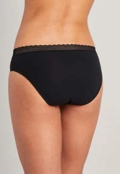 SCHIESSER Secret Care Periodenslips, 2er-Pack, Spitze, Unifarben, Für Damen 000 SCHWARZ -Sloggi Shop unnamed file 1575