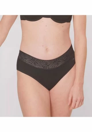 Sloggi Perioden-Hipster, Spitze, Für Damen BLACK 2 Sloggi Perioden-Hipster, Spitze, Für Damen BLACK – Bild 2