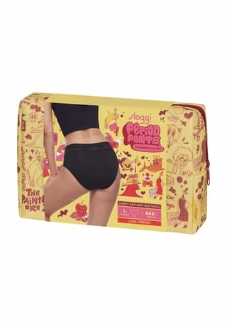 Sloggi Perioden-Hipster, Spitze, Für Damen BLACK 8 Sloggi Perioden-Hipster, Spitze, Für Damen BLACK – Bild 8