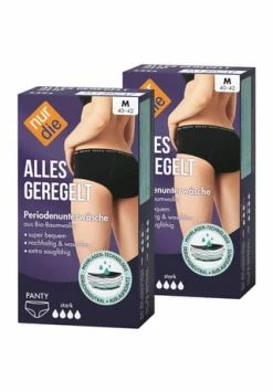 Nur Die Periodenunterwäsche Alles Geregelt Panty Stark Schwarz