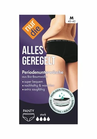 Periodenunterwäsche Alles Geregelt Panty stark Nur Die Periodenunterwäsche Alles Geregelt Panty Stark Schwarz -Sloggi Shop unnamed file 1589
