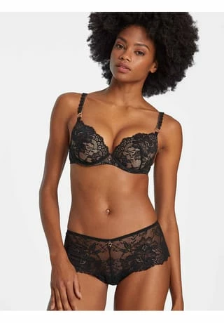 Aubade Damen Push-Up-BH Night Bird Black Queen 3 Aubade Damen Push-Up-BH Night Bird Black Queen – Bild 3