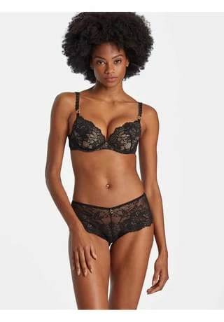 Aubade Damen Push-Up-BH Night Bird Black Queen 5 Aubade Damen Push-Up-BH Night Bird Black Queen – Bild 5