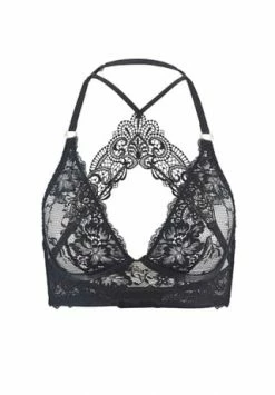 Aubade Damen Triangel-BH Night Bird Black Queen