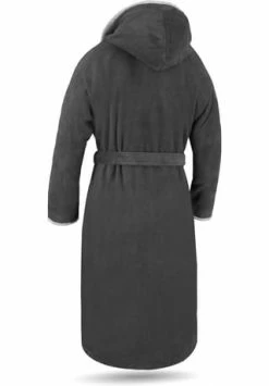 Normani® Unisex Baumwoll-Bademantel Rob Schwarz/ Grau 10 Normani® Unisex Baumwoll-Bademantel Rob Schwarz/ Grau -Sloggi Shop unnamed file 1641