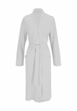 DR. SCHELLER Bademantel, Blende, Gürtel, Für Damen Weiß