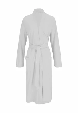 DR. SCHELLER Bademantel, Blende, Gürtel, Für Damen Weiß 1 DR. SCHELLER Bademantel, Blende, Gürtel, Für Damen Weiß