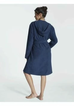 TAUBERT Damen Bademantel Mit Kapuze, 100cm Senses Navy 2 TAUBERT Damen Bademantel Mit Kapuze, 100cm Senses Navy -Sloggi Shop unnamed file 1651