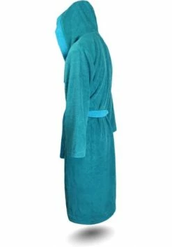 Normani® Bademantel Two-Tone Petrol/ Türkis -Sloggi Shop unnamed file 1654