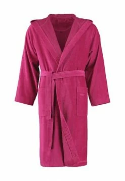 VOSSEN® Bademantel, Logo-Stickerei, Knielang, Für Damen 377 CRANBE