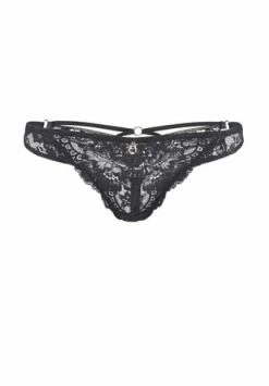 Aubade Damen String Night Bird Black Queen