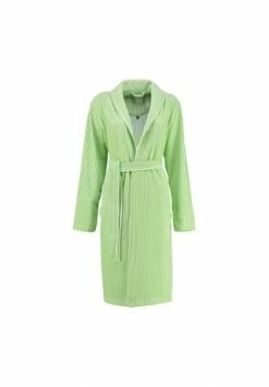VOSSEN® Bademantel Damen Schalkragen Alessia Grass - 002 Grün