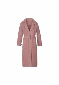 VOSSEN® Bademantel Damen Schalkragen Anna Lotus - 319 Rosa