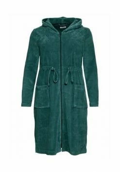 Sheego Bademantel Tiefgrün