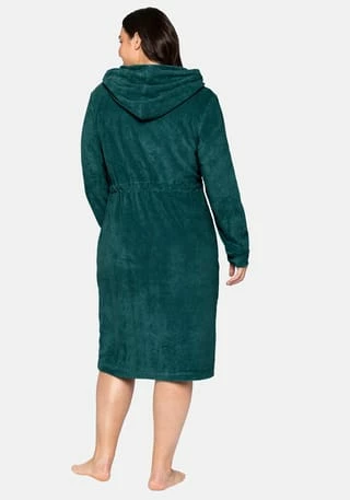 Bademantel Sheego Bademantel Tiefgrün -Sloggi Shop unnamed file 1737