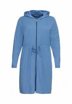Sheego Morgenmantel Jeansblau