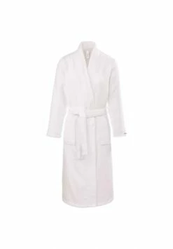 TAUBERT Damen Bademantel Kimono Länge 120 Cm Sauna White