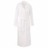 Damen Bademantel Mit Kapuze, Länge 130 Cm Taubert Spa White