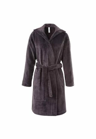 Damen Bademantel mit Kapuze, Länge 100cm Taubert Spa Damen Bademantel Mit Kapuze, Länge 100cm Taubert Spa Anthra -Sloggi Shop unnamed file 1761