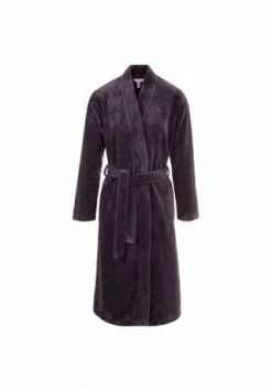TAUBERT Damen Kimono, LĂ€nge 120cm Bamboo Anthra