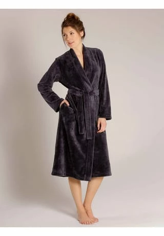 Damen Kimono, Länge 120cm Bamboo TAUBERT Damen Kimono, Länge 120cm Bamboo Anthra -Sloggi Shop unnamed file 1766