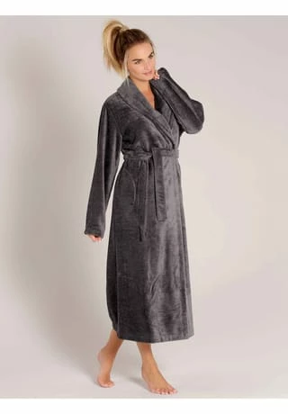 Damen Bademantel mit Schalkragen, Länge 130cm Bamboo TAUBERT Damen Bademantel Mit Schalkragen, Länge 130cm Bamboo Anthra -Sloggi Shop unnamed file 1770